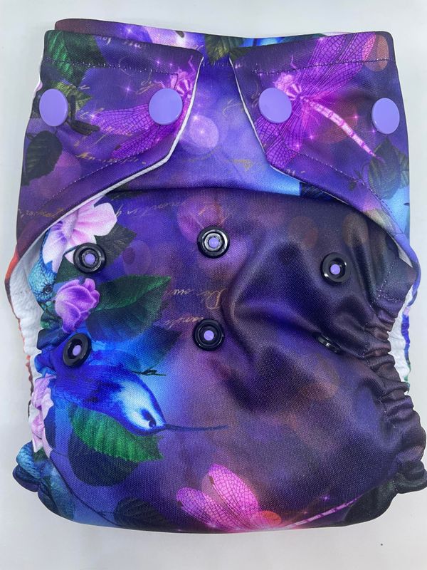 Celebrian's Design One Size SMALL (passer nyfødt) lomme tøybleie 