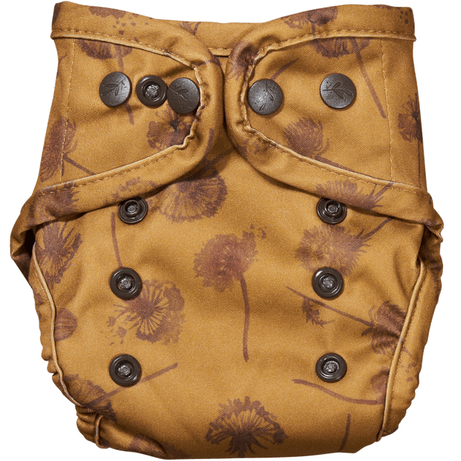 Hovedbilde Elskbar nyfødt bleietrekk / alt i 2  DANDELIONS