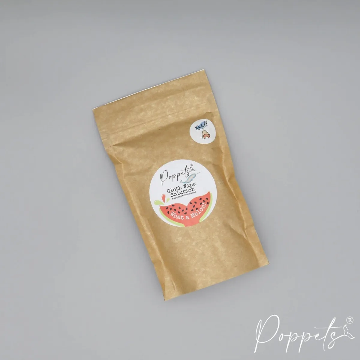 Poppets kluteoppl&oslash;sning REFILL (lag selv) What a melon