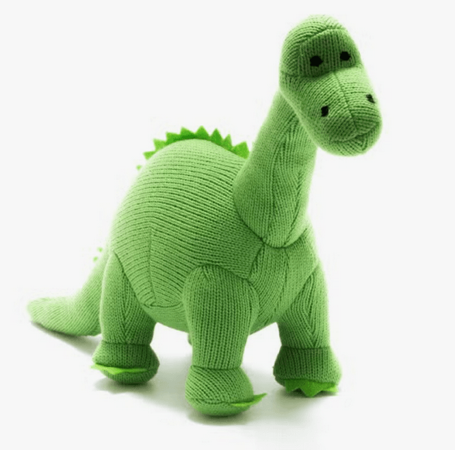 Hovedbilde Strikket regnbue stripet Diplodocus Dinosaur ...