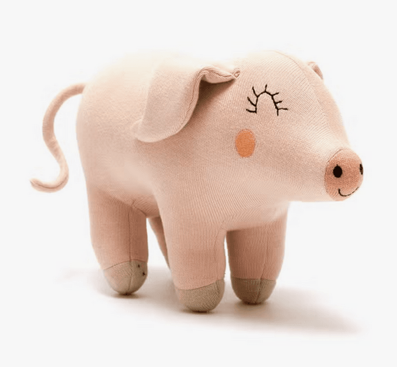 Strikket GRIS Plush Toy STOR